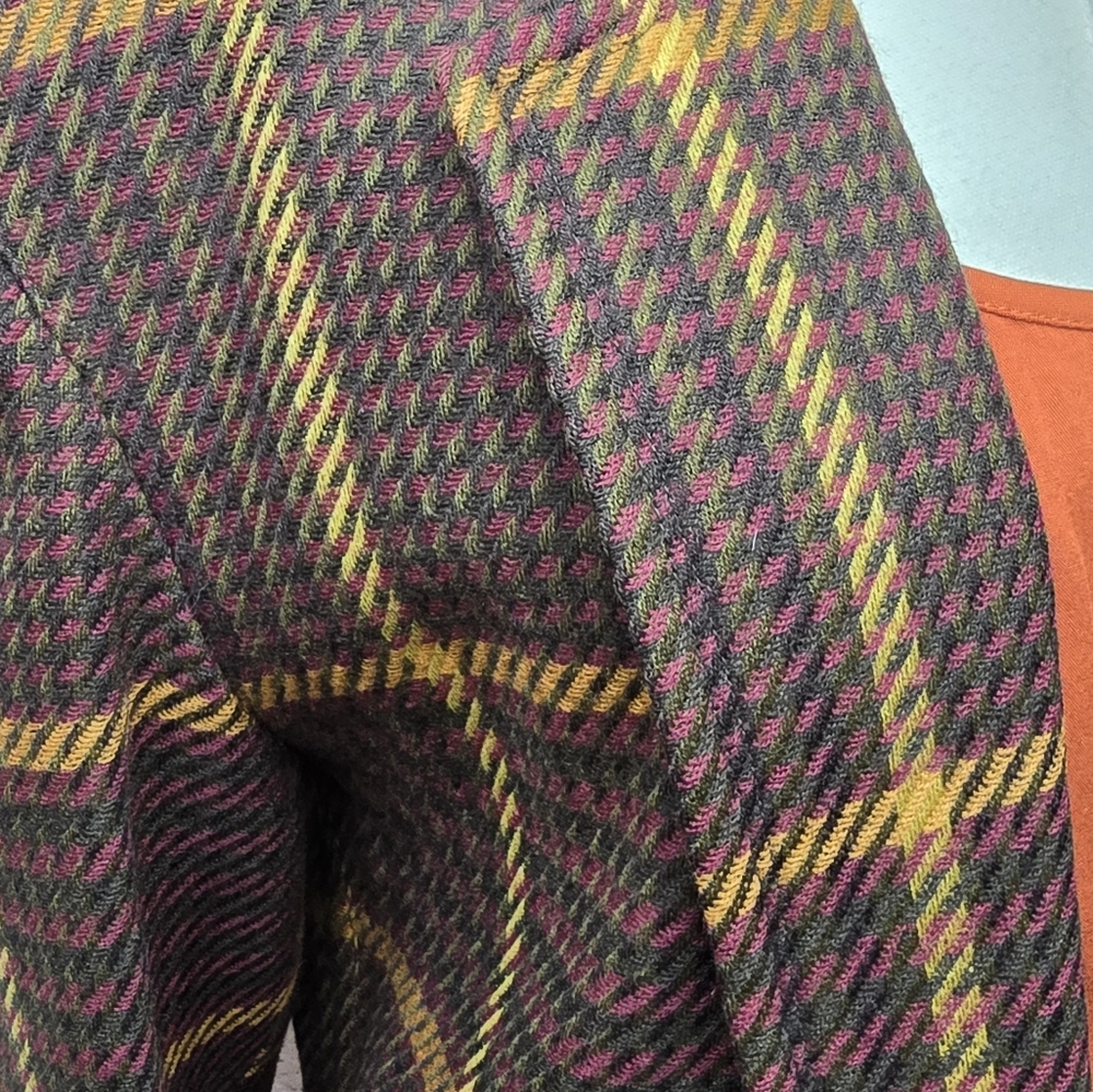 Linda Allard For Ellen Tracy 80s Plaid Blazer - Picture 3 of 10